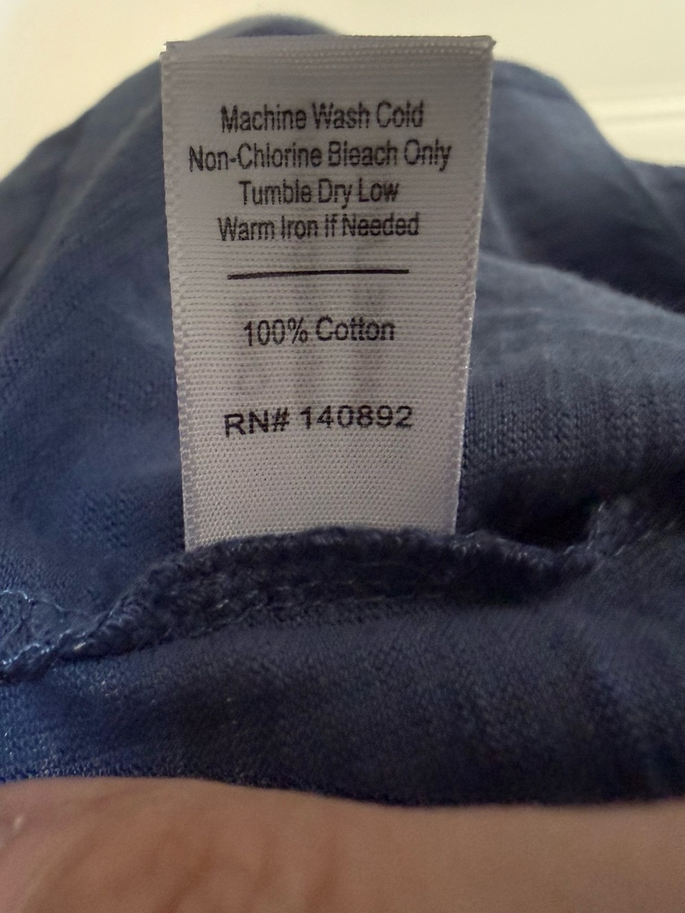 Marine Layer Vintage Heavy Slub Tee in Navy with White Chest Stripes - NWT - Picture 7 of 8